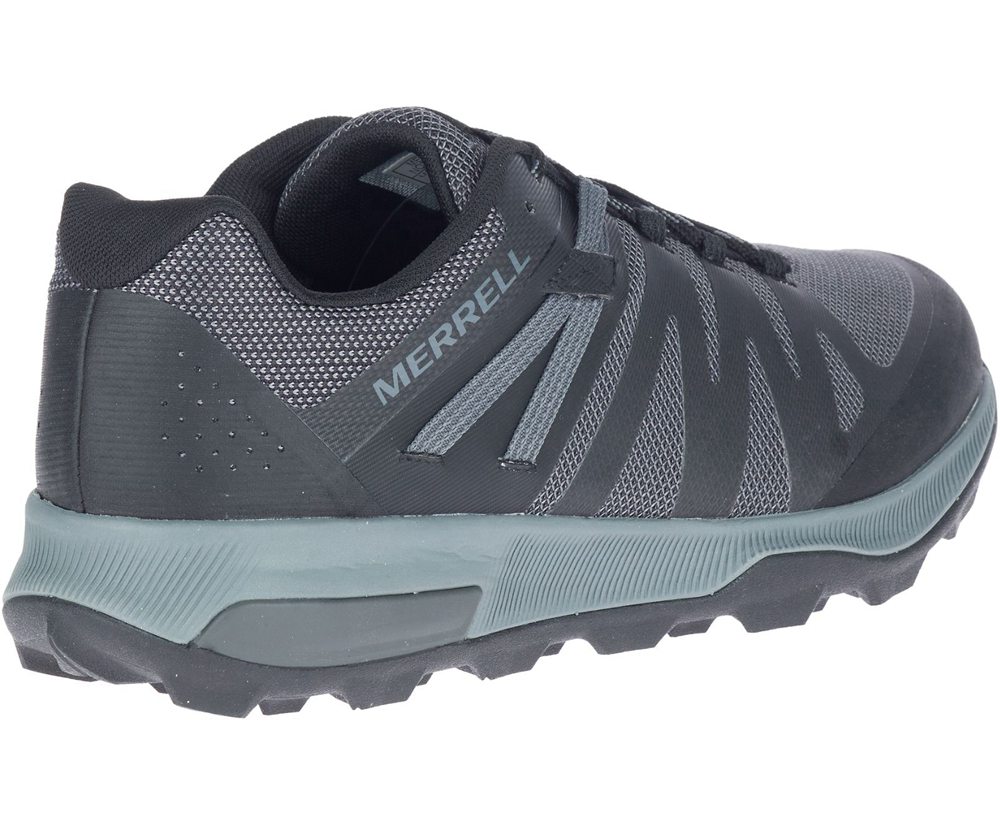 Buty Trekkingowe Merrell Męskie Czarne - Zion Fst - 803914-QIO